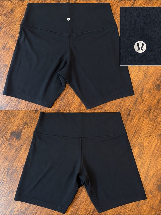 lululemon athletica Pants - lululemon athletica Black Mid-Rise Bike Shorts